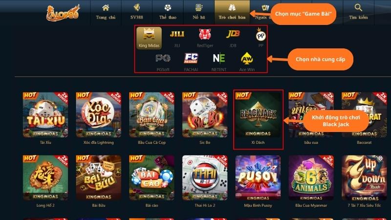 Xì Dách Online – Trò Chơi Game Bài 3D Phổ Biến Nhất Tại ALO789 Hướng dẫn các bước vào bàn chơi và đặt cược Xì Dách tại ALO789