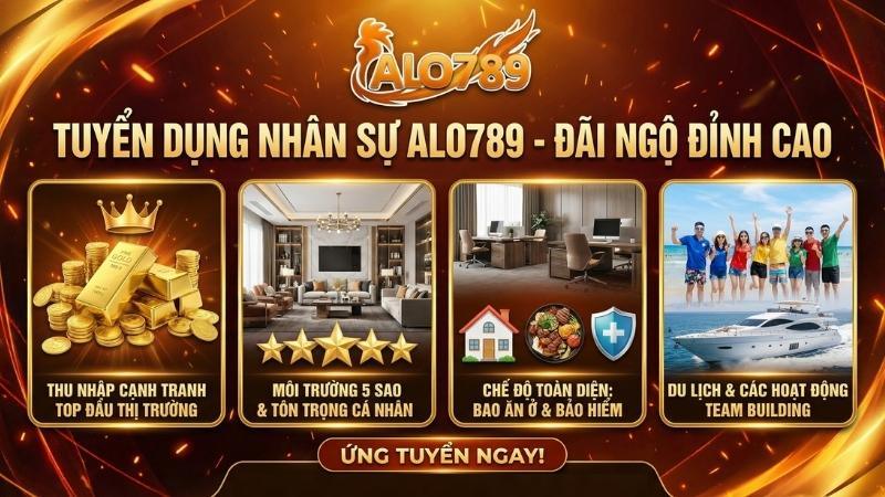 Tuyển Dụng Chế độ đãi ngộ tuyển dụng nhân sự ALO789