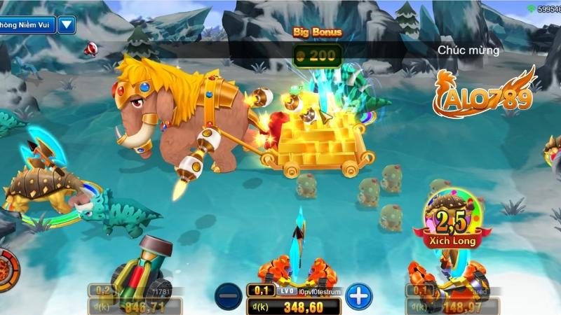 Chuyên Gia Săn Rồng – Tựa Game Đẳng Cấp Tại Bắn Cá ALO789 Giao diện game Chuyên Gia Săn Rồng ALO789 đẳng cấp