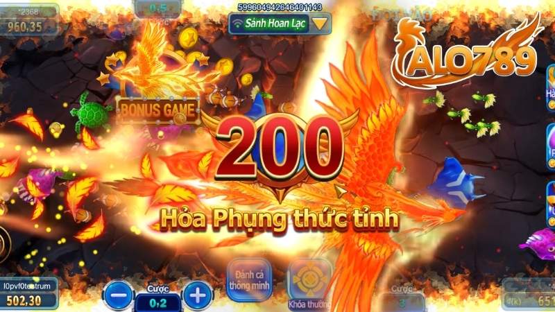 Dàn Sao Đánh Cá – Giải Trí Và Săn Thưởng Khủng Tại ALO789 Giao diện game Dàn Sao Đánh Cá ALO789 sống động