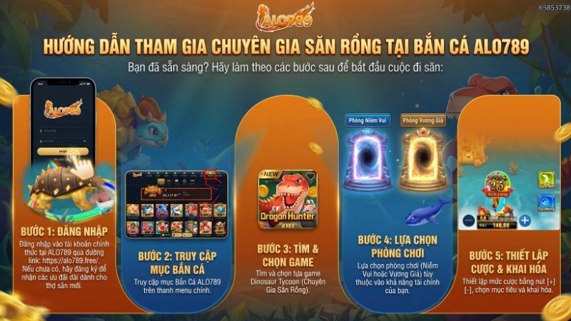 Chuyên Gia Săn Rồng – Tựa Game Đẳng Cấp Tại Bắn Cá ALO789 Hướng dẫn tham gia Chuyên Gia Săn Rồng Tại Bắn Cá ALO789
