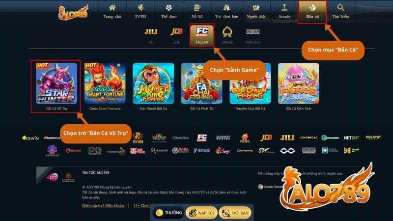Bắn Cá Vũ Trụ – Cuộc Chiến Không Gian Săn Thưởng Đẳng Cấp Tại ALO789 Khởi động trò chơi Bắn Cá Vũ Trụ