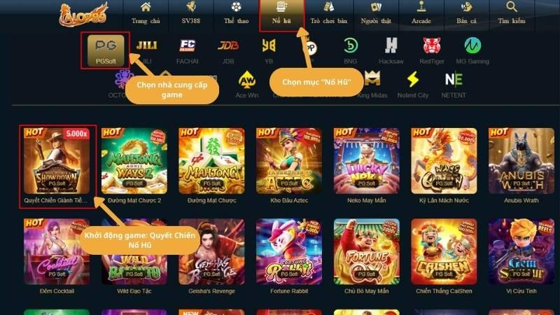 Quyết Chiến Nổ Hũ - Siêu Phẩm Slot Game 2026 Khởi động trò chơi tại quyết chiến nổ hũ tại nổ hũ ALO789