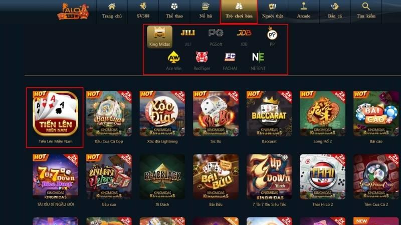 Tiến Lên Miền Nam Online – Game Bài 3D Hấp Dẫn Tại ALO789 Cách vào Tiến Lên Miền Nam Online nhanh