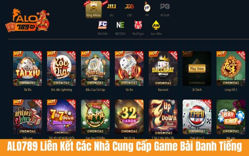 ALO789 liên kết với các nhà cung cấp game bài hàng đầu ALO789 liên kết với các nhà cung cấp game bài hàng đầu