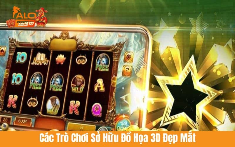 Các trò chơi đều sở hữu đồ họa 3D đẹp mắt, hiệu ứng mượt mà Các trò chơi đều sở hữu đồ họa 3D đẹp mắt, hiệu ứng mượt mà