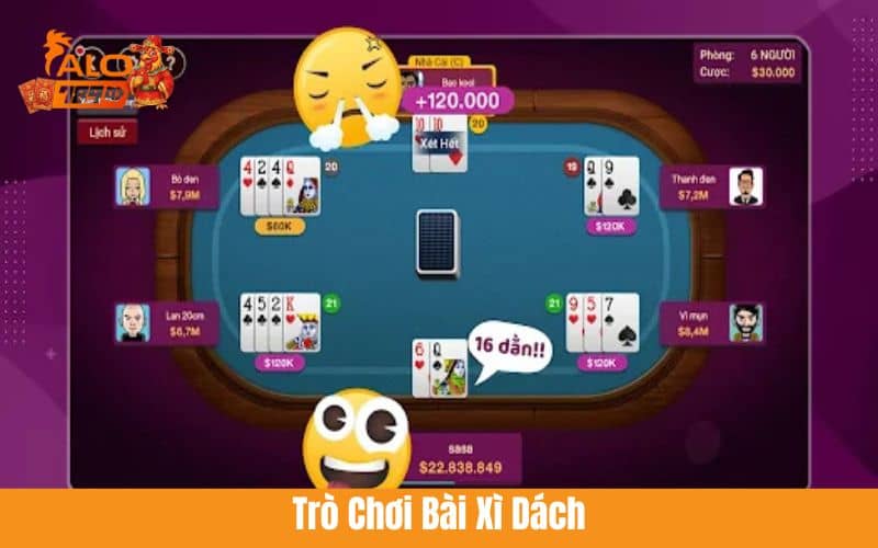 Trò chơi xì dách với đồ họa 3D tăng thêm sự kịch tính Trò chơi xì dách với đồ họa 3D tăng thêm sự kịch tính